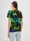 Женская базовая футболка / ПАЛЬМЫ / ТРОПИКИ