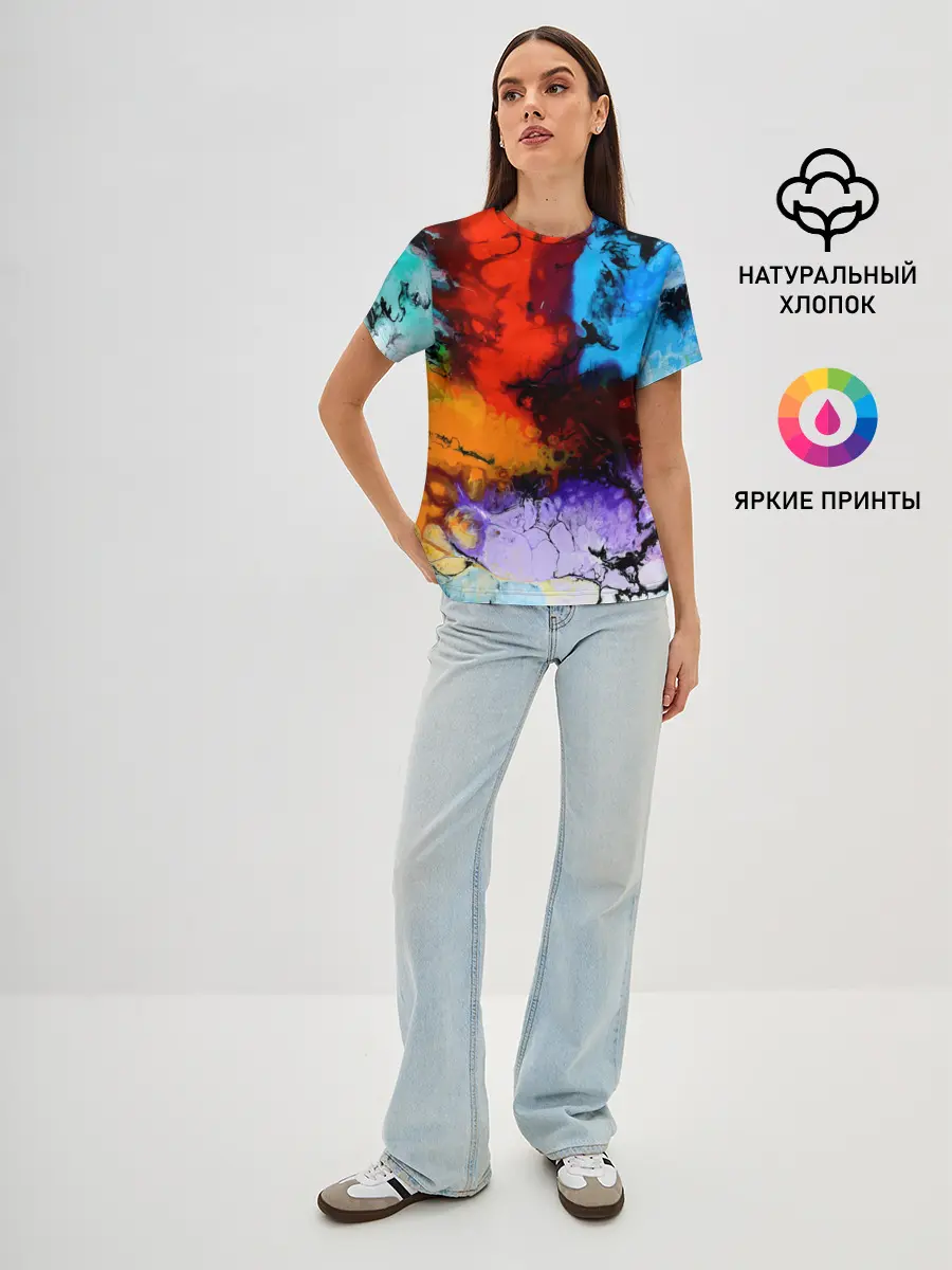 Женская базовая футболка / Импрессия 2022 vanguard