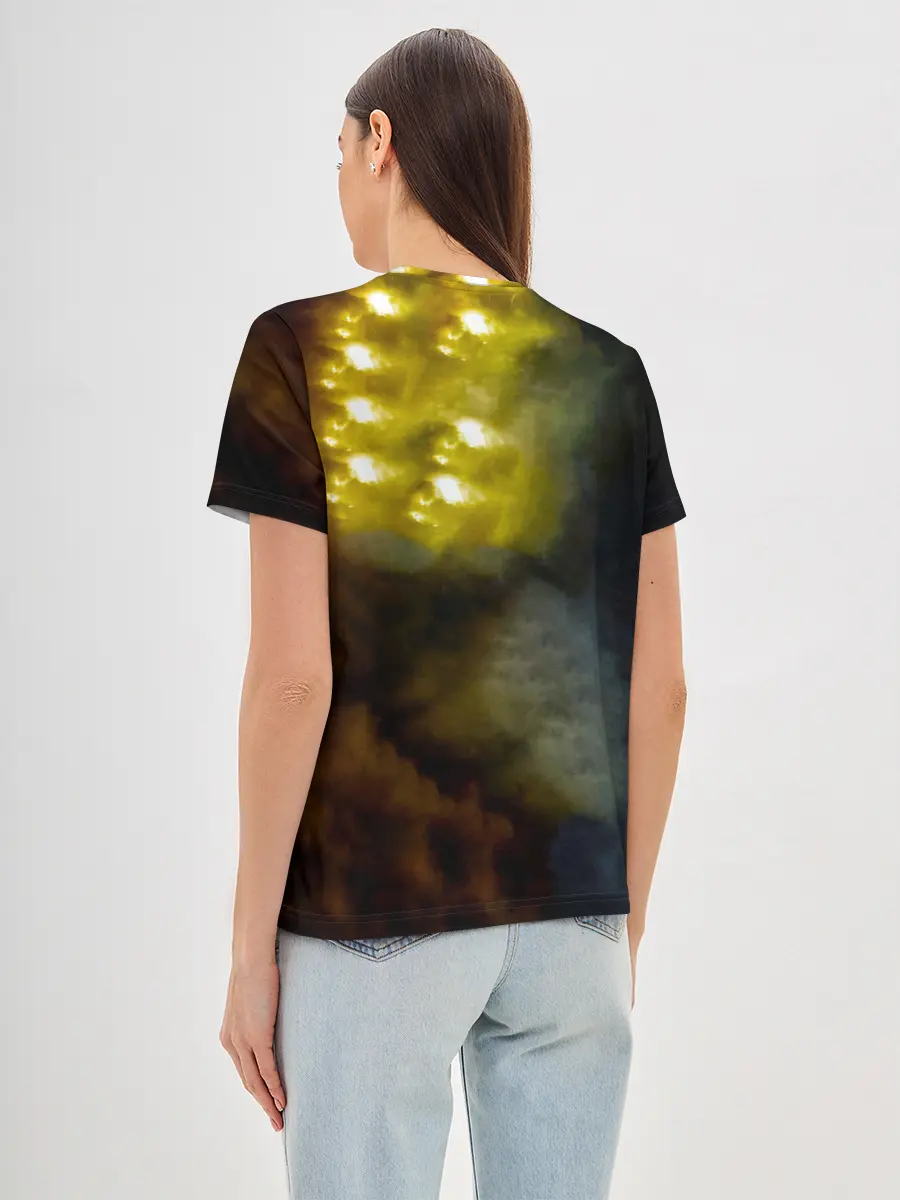 Женская базовая футболка / Scream Aim Fire - Bullet For My Valentine