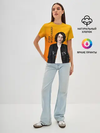 Женская базовая футболка / finn wolfhard