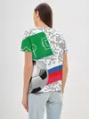 Женская базовая футболка / Русский футбол