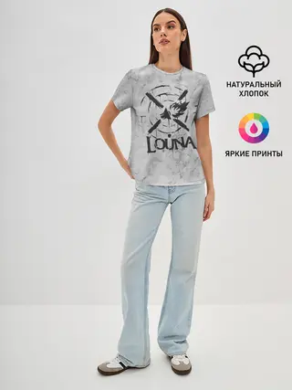 Женская базовая футболка / Louna