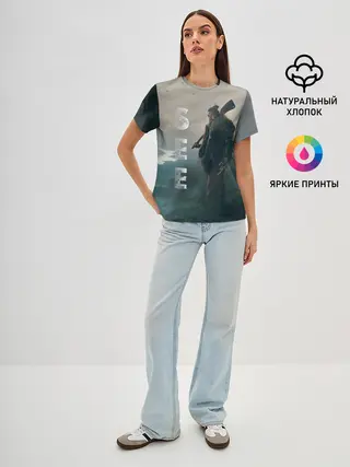 Женская базовая футболка / Баба Фосс Видеть