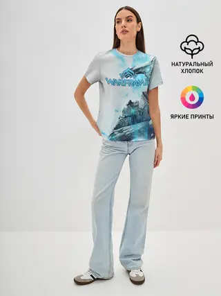 Женская базовая футболка / Warframe