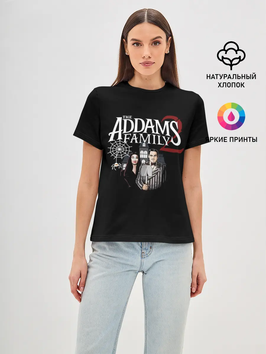 Женская базовая футболка / Адамсы