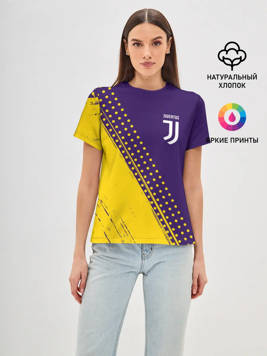 Женская базовая футболка / JUVENTUS / ЮВЕНТУС