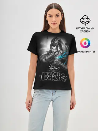 Женская базовая футболка / League of Legends, Yasuo