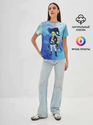 Женская базовая футболка / Убивая слизней 300 лет