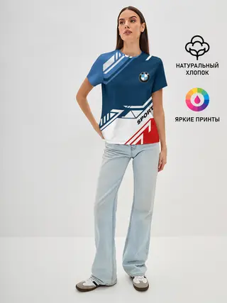 Женская базовая футболка / BMW SPORT