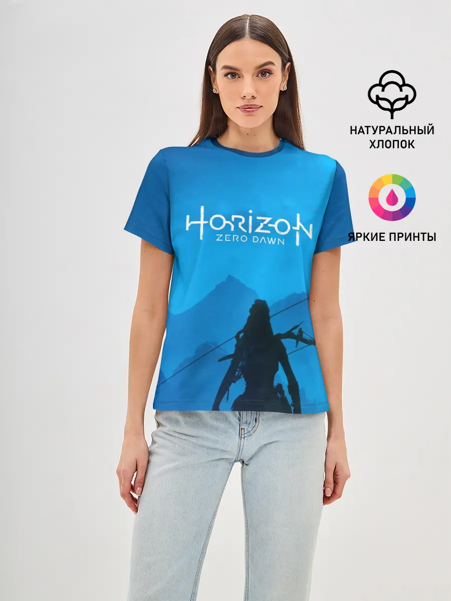 Женская базовая футболка / HORIZON ZERO DAWN