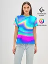 Женская базовая футболка / ГРАДИЕНТ