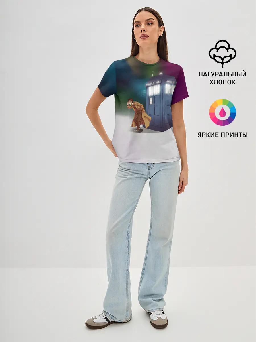 Женская базовая футболка / THE DOCTOR