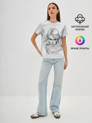 Женская базовая футболка / Цири