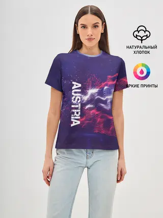 Женская базовая футболка / Austria