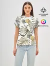 Женская базовая футболка / Тропики хаки