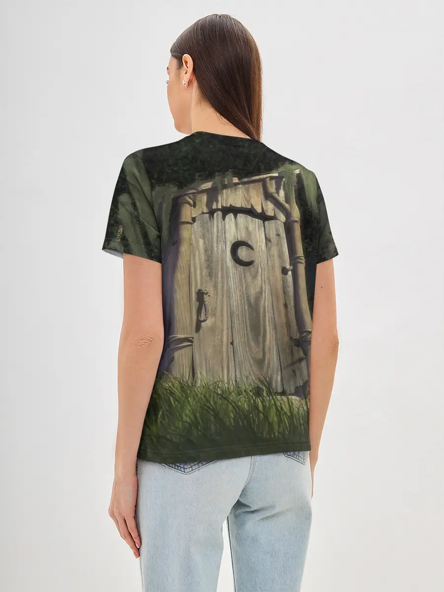 Женская базовая футболка / Somebody Once Told Me