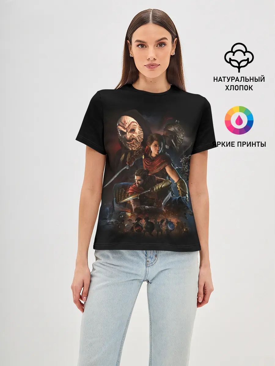 Женская базовая футболка / ASSASSINS CREED