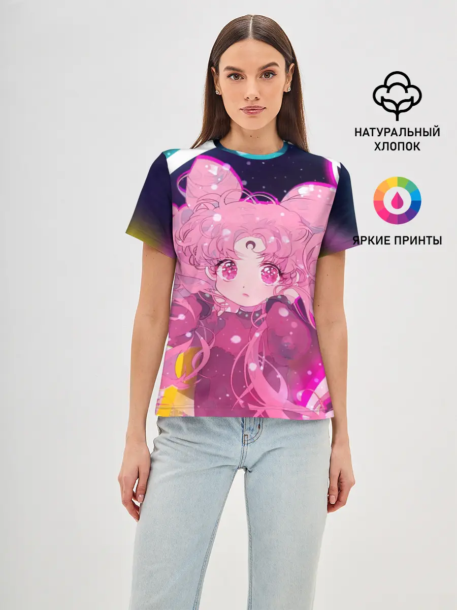 Женская базовая футболка / ДОЧЬ ЛУНЫ