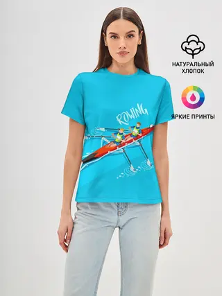 Женская базовая футболка / Rowers