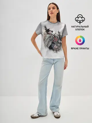 Женская базовая футболка / Велес