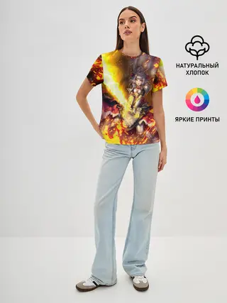 Женская базовая футболка / Ноэлль | Noelle