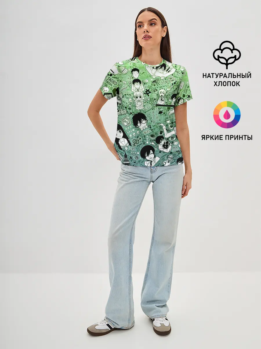 Женская базовая футболка / P007_P004ooo2186163