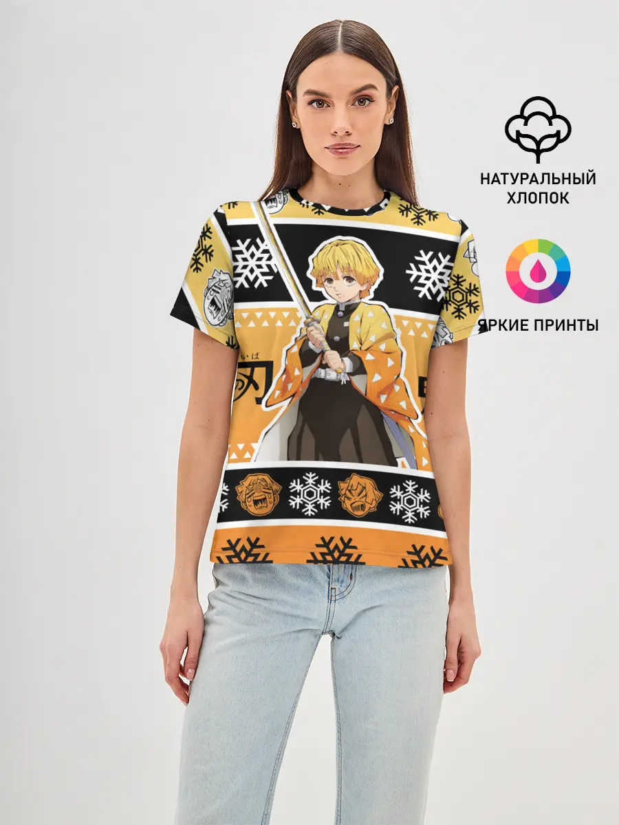 Женская базовая футболка / ЗЕНИЦУ АГАЦУМА