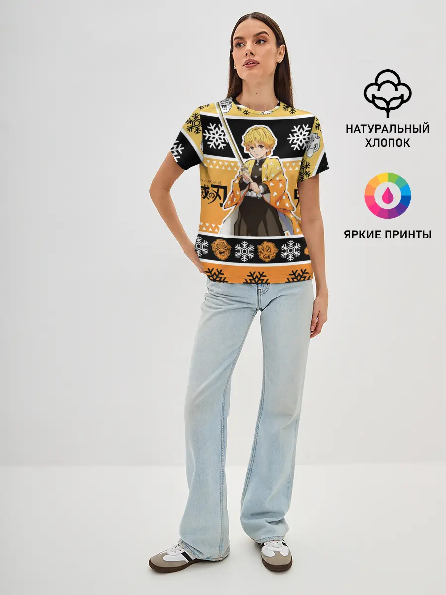 Женская базовая футболка / ЗЕНИЦУ АГАЦУМА