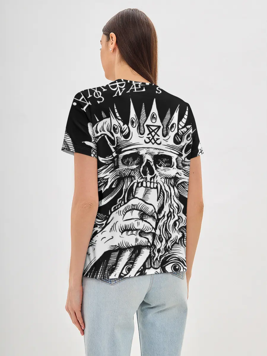 Женская базовая футболка / Монстр