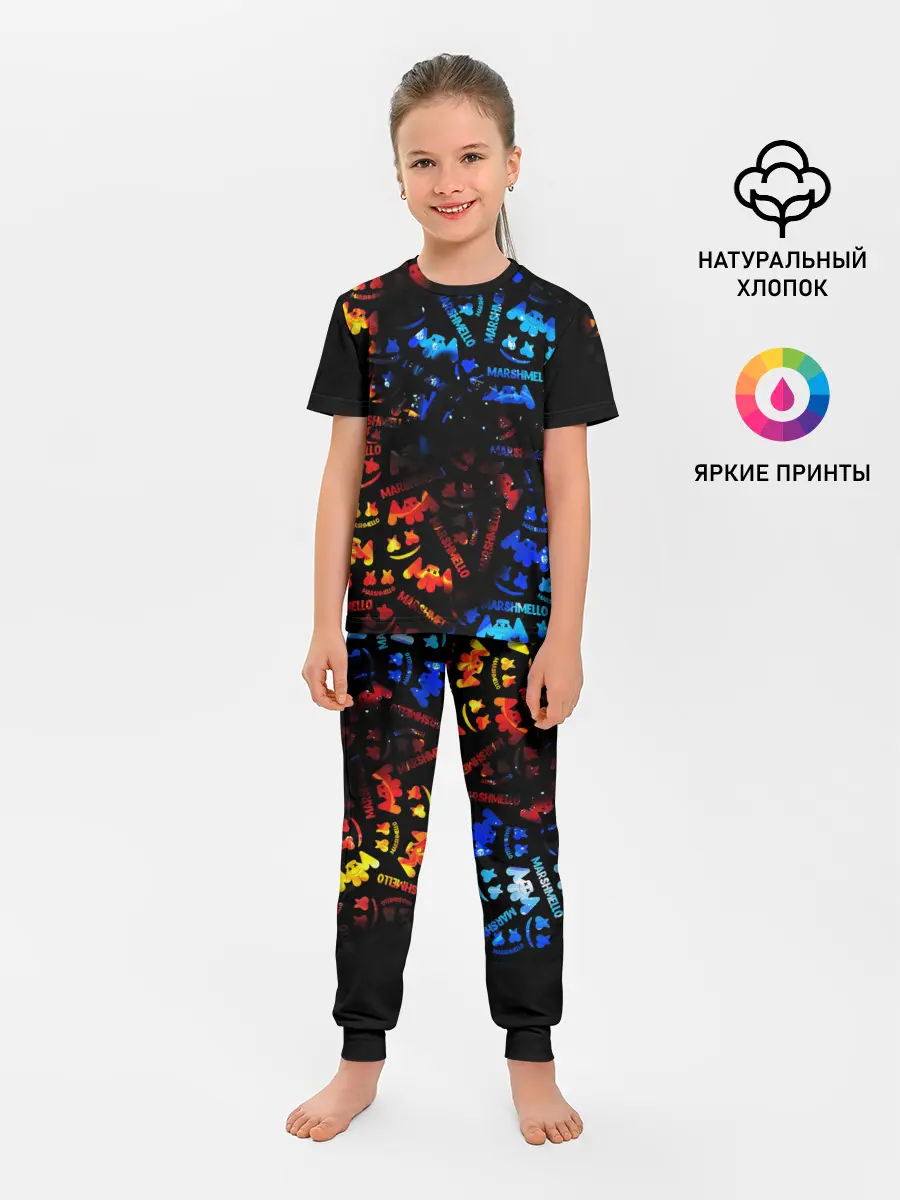 Детская пижама с брюками / MARSMELLO FIRE