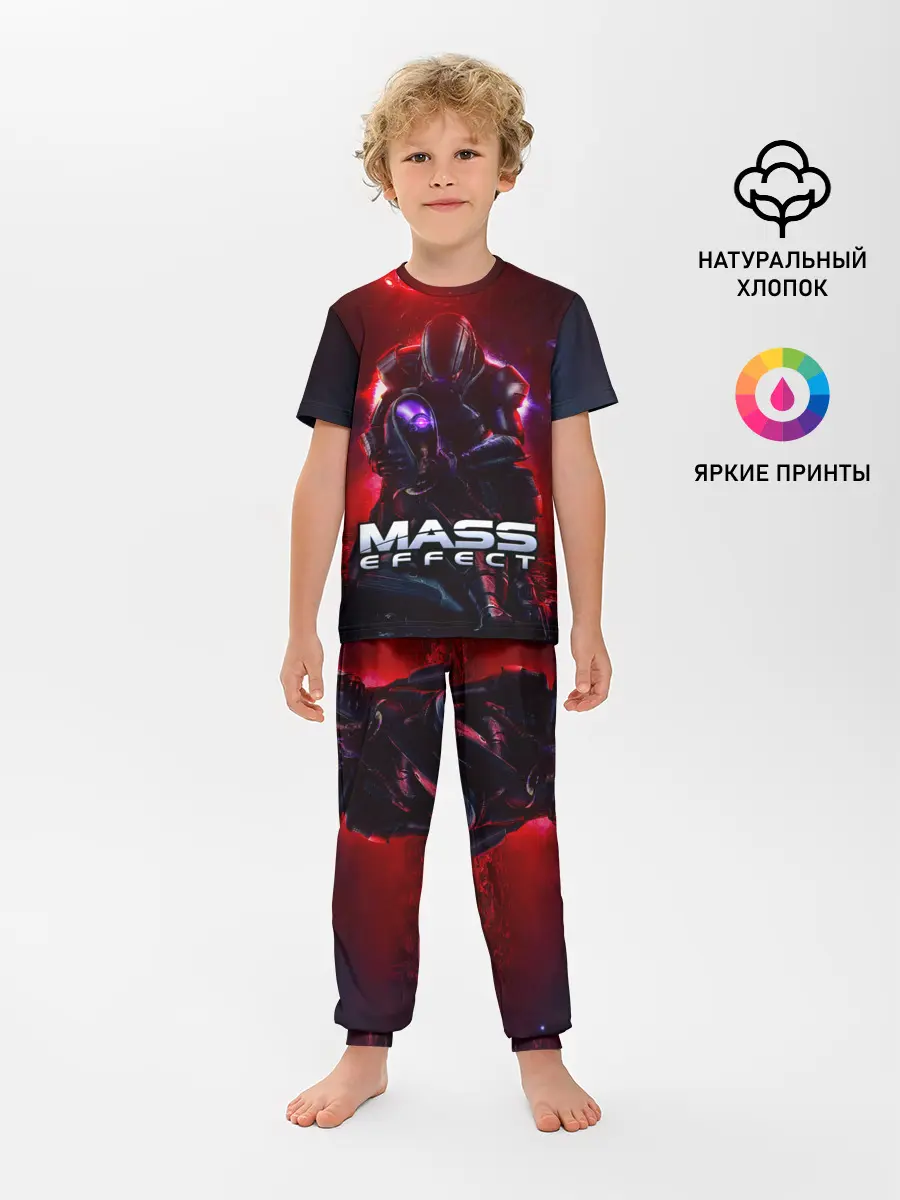 Детская пижама с брюками / Mass Effect