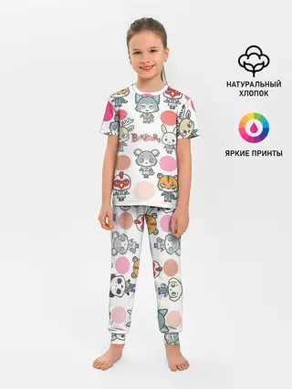 Детская пижама с брюками / BEASTARS | CHIBI