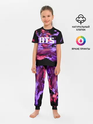 Детская пижама с брюками / BTS