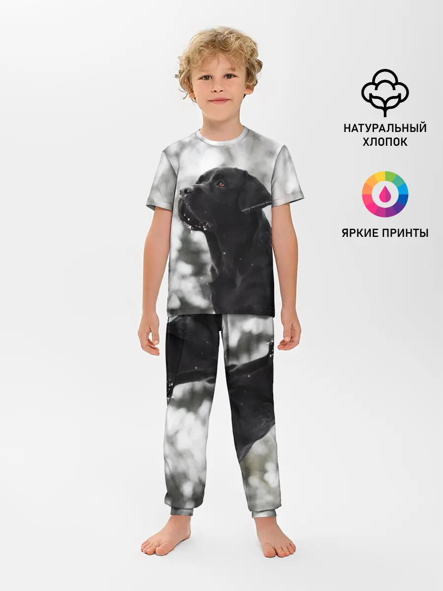 Детская пижама с брюками / Лабрадор Марк