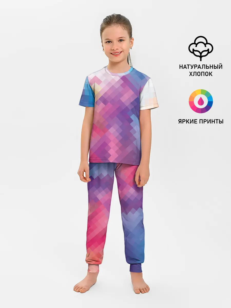 Детская пижама с брюками / Пикси