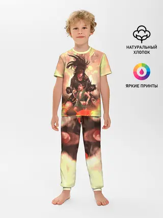 Детская пижама с брюками / Хяккимару | Такебо | Дороро