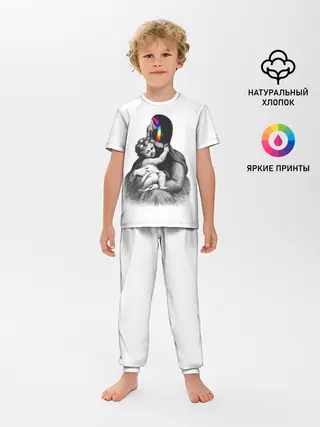 Детская пижама с брюками / Daft Punk