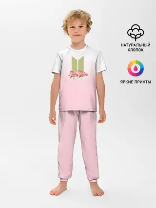 Детская пижама с брюками / BTS