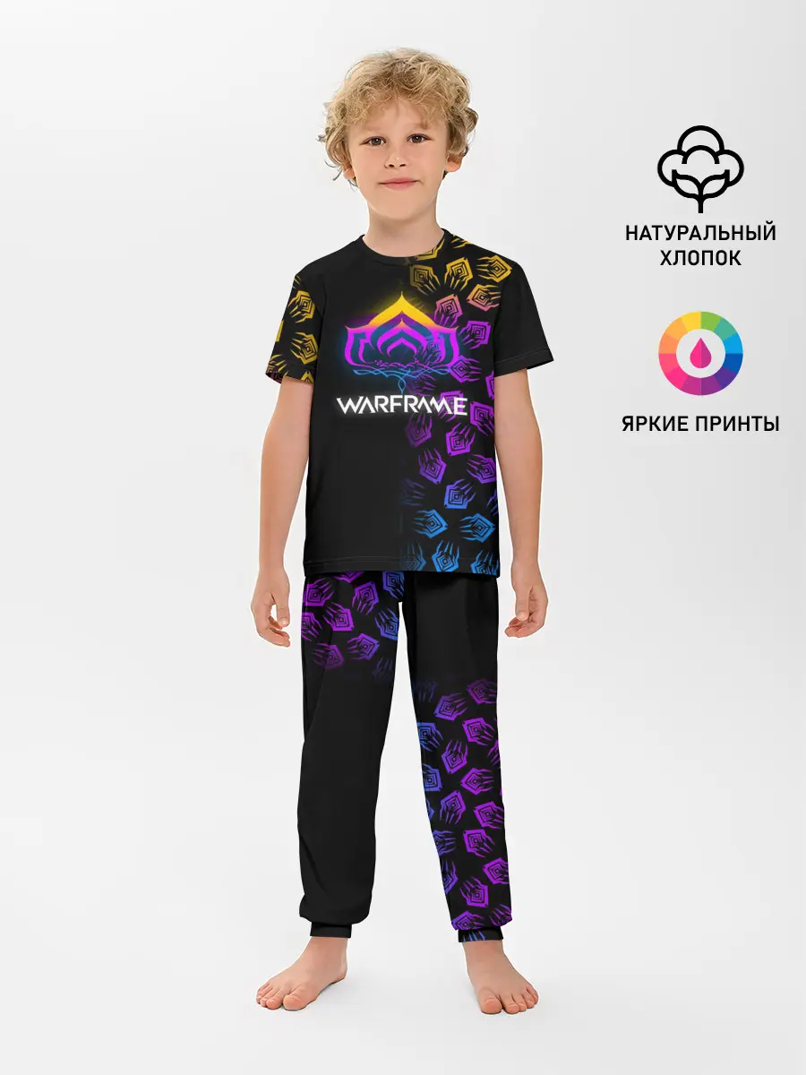 Детская пижама с брюками / WARFRAME