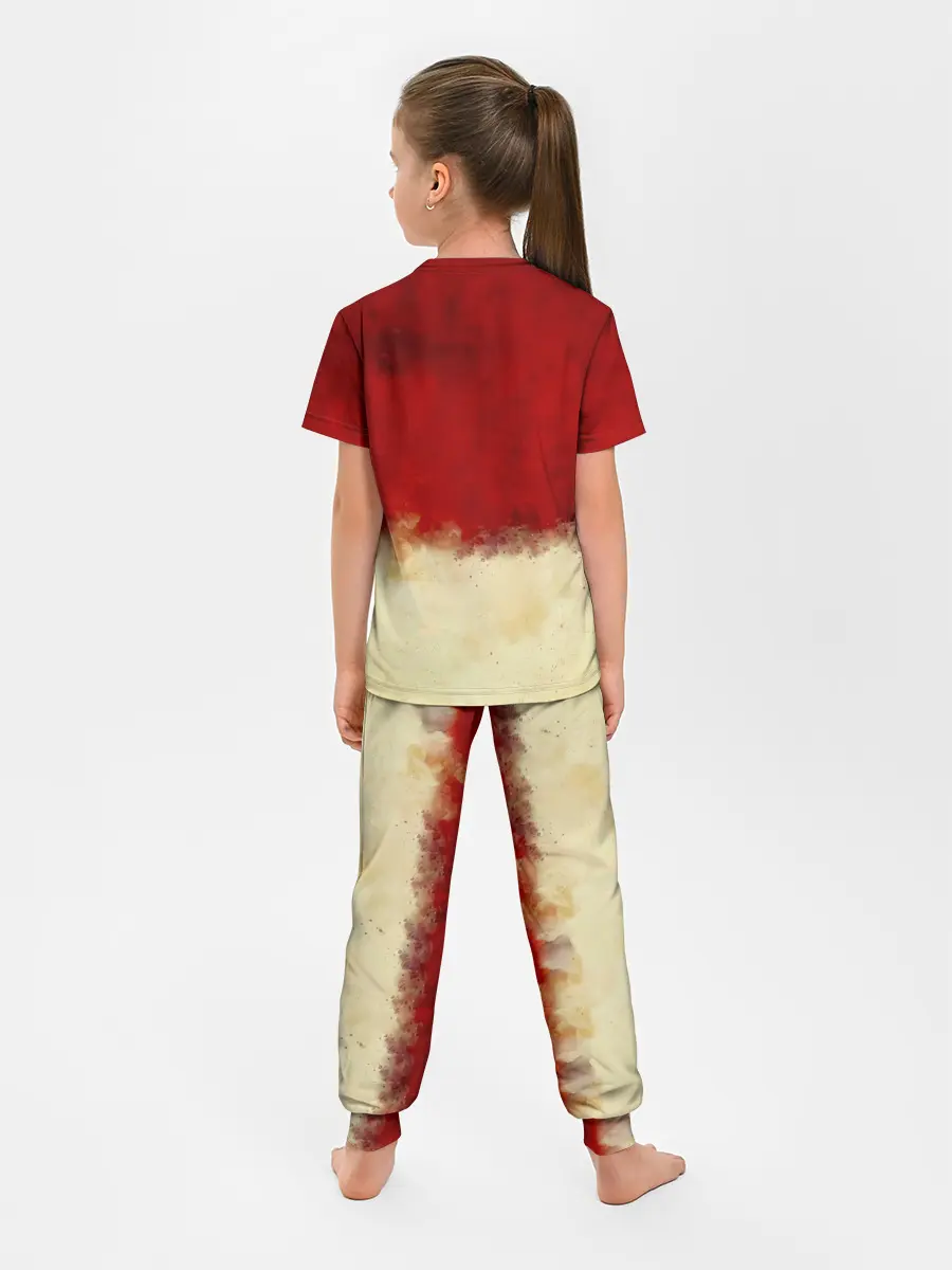 Детская пижама с брюками / Танджиро | Клинок, рассекающий демонов