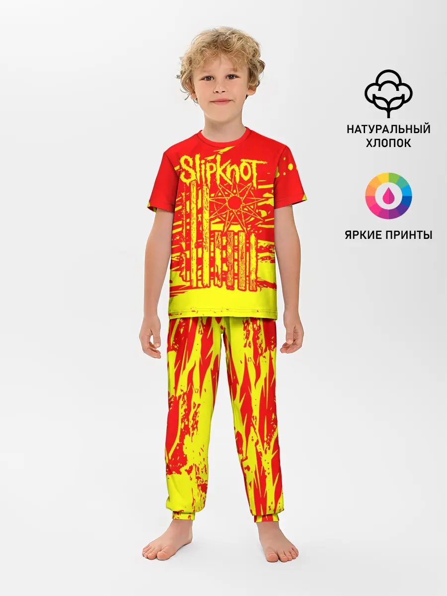 Детская пижама с брюками / Slipknot