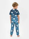 Детская пижама с брюками / Облака в очереди