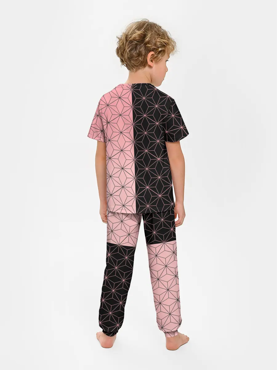 Детская пижама с брюками / КОСТЮМ НЕЗУКО | NEZUKO