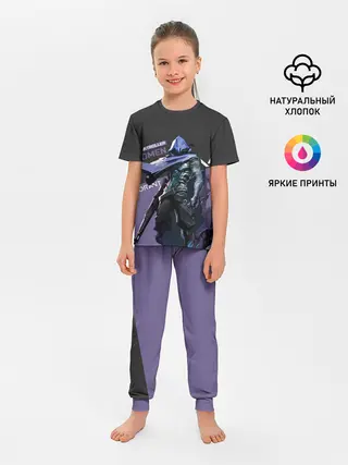 Детская пижама с брюками / Valorant - Omen