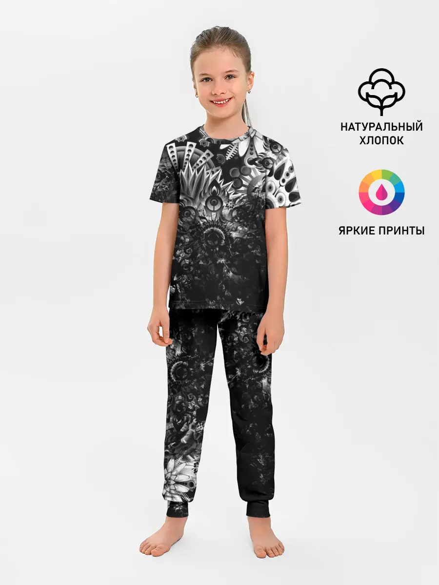 Детская пижама с брюками / Floral Pattern