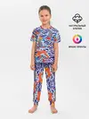 Детская пижама с брюками / Карп Кои