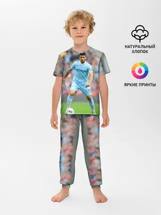 Детская пижама с брюками / Серхио Агуэро