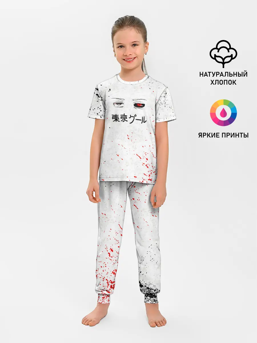 Детская пижама с брюками / Токийский гуль