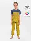 Детская пижама с брюками / Рапсовое поле