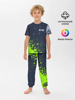Детская пижама с брюками / AC DС